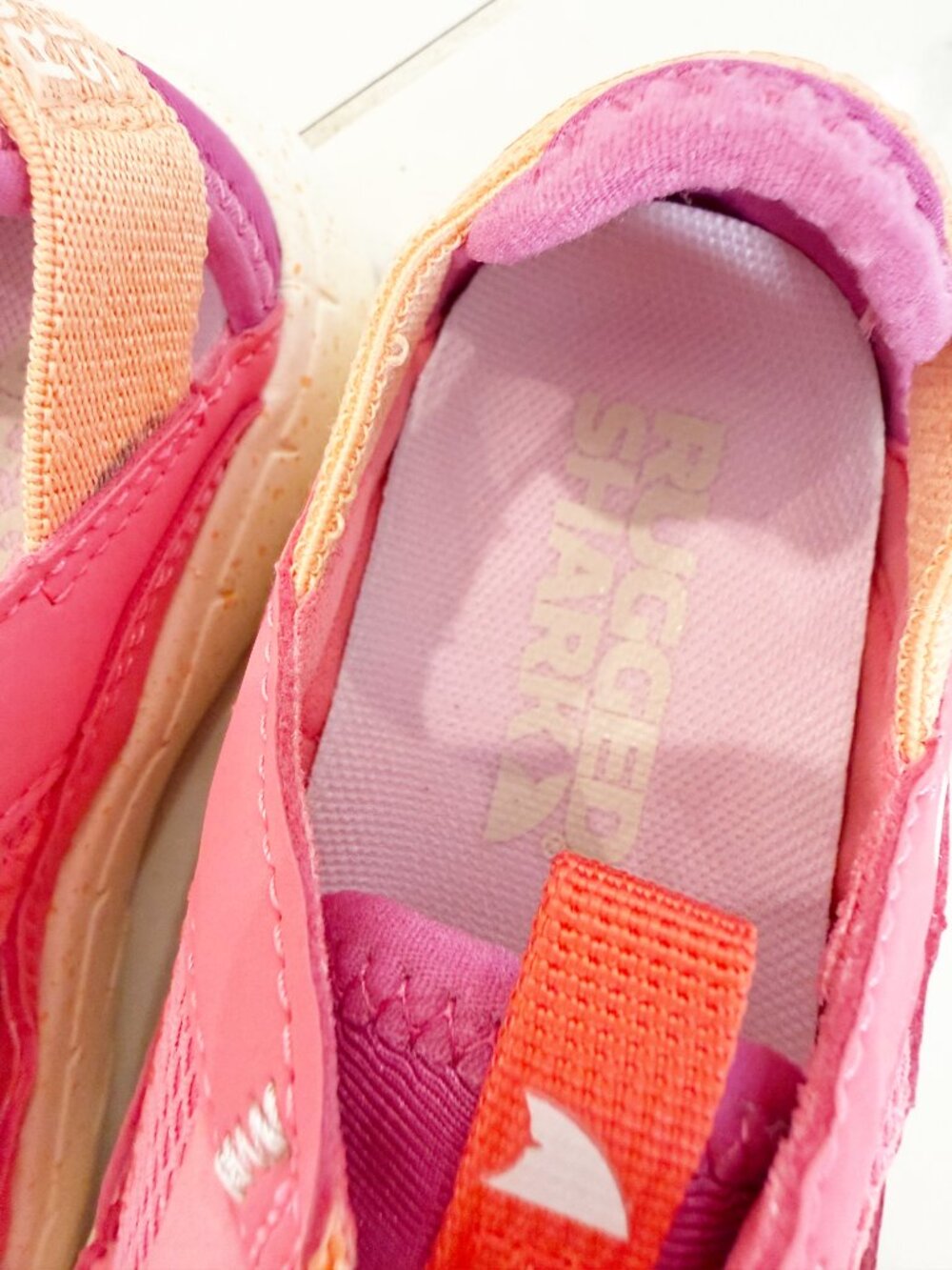 Rugged Shark Toddler Girls Trek Sandal 11 in Pink - Picture 7 of 12